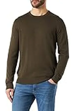 JACK & JONES Gebreide trui met ronde hals, effen gebreide trui met ronde hals, , M