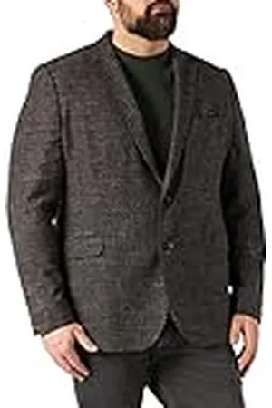 Hackett Mens HTOOTH EP CC Jacket, 9IDDK GRY/GREY, 40
