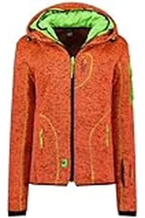 Geographical Norway Tijgerin, dames, fleece, warm, ritssluiting, jas, herfst, winter, lente, warm, dames, lange mouwen, trui, bont, zacht, comfortabel, outdoor ( S), , S