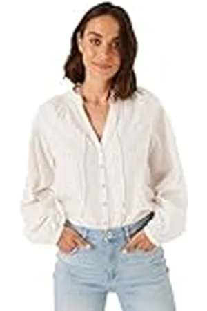 Garcia P40230_Dames Shirt Ls, , XL