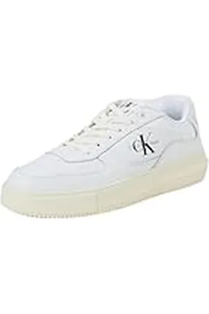 Calvin Klein Jeans Vrouwen Chunky Cupsole Low LTH ML META YW0YW01410 Sneakers, wit (helder wit/crèmewit), 7 UK, , 40 EU