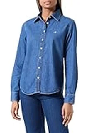 GANT REG Denim Shirt, , 38
