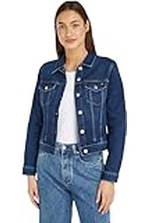 Tommy Hilfiger Dames DNM Slim Jas Kai Denim, , 64