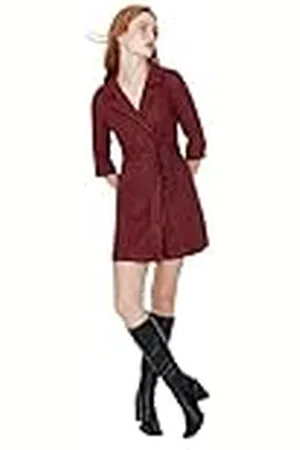 Trendyol Dames Woman Midi A-lijn Square Collar Knit Dress Jurk, , 12-13 Jahre
