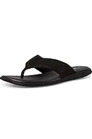 QS by s.Oliver Heren slippers van leer plat, , 41 EU