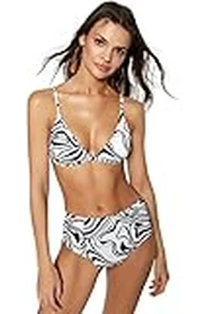 Trendyol Vrouwen Hoge Taille Normale Trotter Bikinibroekje, , 38