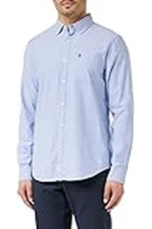 Original Penguin Heren Ls Eco Oxford W Stre Shirt, , XL