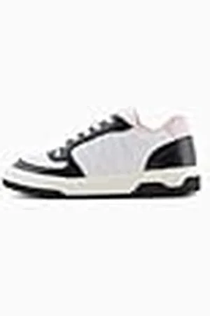 Armani Exchange Duck Cross-Gender Project, Logo On Tongue Sneakers voor dames, , 37 EU