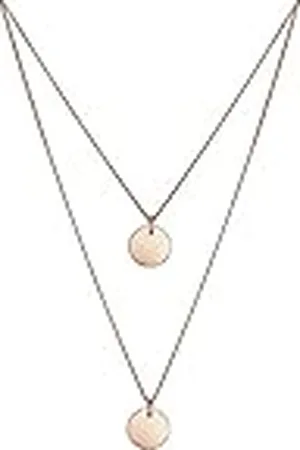 Elli Halsketting Dames Plaatje Hanger 2-laags in 925 Sterling Zilver