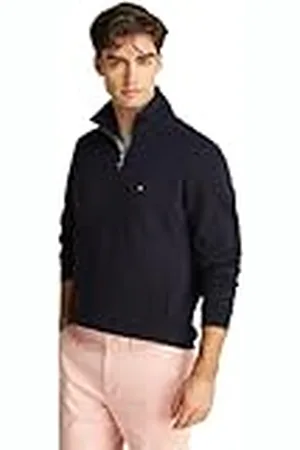 Tommy Hilfiger Heren ESSENTIAL INTECHNO 1/4 ZIP MW0MW36510 Half Zip Sweatshirt, Blauw, S, , S