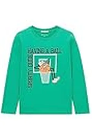 TOM TAILOR Jongens shirt met lange mouwen, 32262-helder grasgroen, 116/122, , 116/122 cm