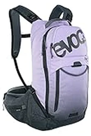 Evoc TRAIL PRO 16l protector rugzak voor dagtochten & trailrijden, fietsrugzak (rugzak met LITESHIELD PLUS rugprotector, extra licht, 3l hydratatie blaas compartiment, maat: S/M)