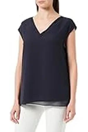 Comma, Blouse mouwloos, , 40
