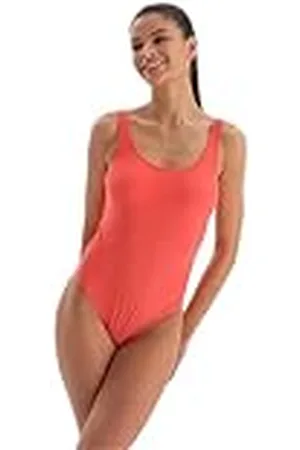 Dagi Dames Fashion, U-hals, eendelig badpak, , 42