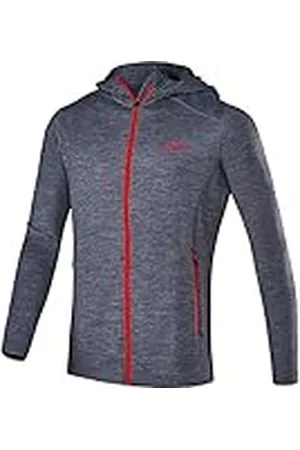 Black Crevice Merino Herenjack Met Capuchon, Hoogwaardige Jas Van 70% Merinowol en 30% Polyester, Temperatuurregulerende Hoodie, Mulesingvrij, , M