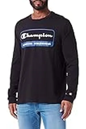 Champion Legacy Graphic Shop Authentic-L-s Crewneck shirt met lange mouwen voor heren, , L