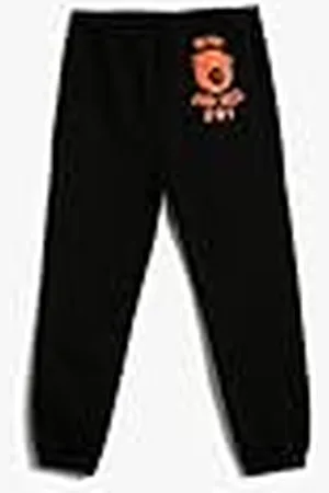 Koton Babyboy Jogger Sweatpants Elastische Tailleband Gedrukt Detail Katoen, , 9-12 Monate