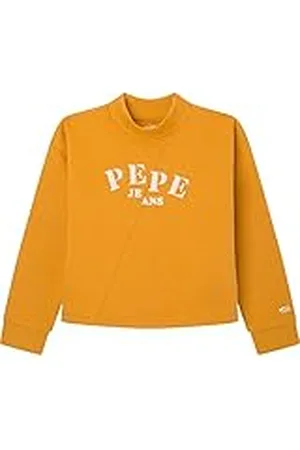 Pepe Jeans Emma Sweatshirt voor meisjes, Geel (Colemans), 4 Jaren