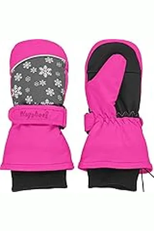 Playshoes Uniseks kinderwanten warme winterhandschoenen met klittenbandsluiting, , 2