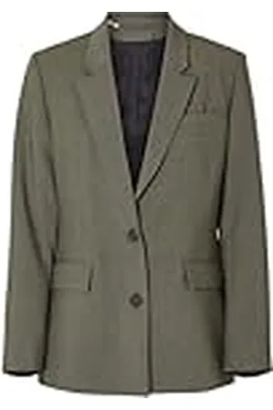SELECTED SLFRITA LS CLASSIC BLAZER MEL NOOS, Kalamata/Detail: melange, 34
