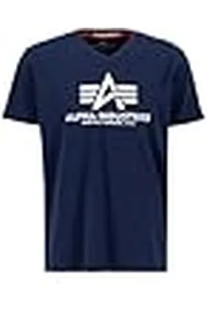 Alpha Industries Basic T-shirt met V-hals voor heren