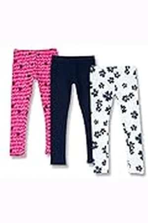 chicco Set katoenen leggings, Sportbroek Meisjes, , 8 jaar (pakket van 3)