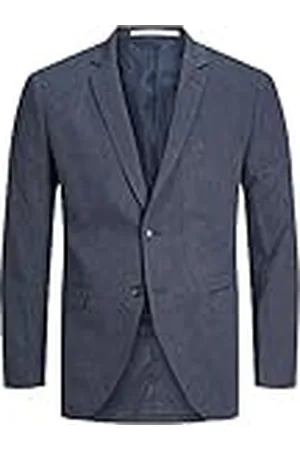 JACK & JONES Jprriviera Linen Blazer voor heren, slim fit, Sn, , 50