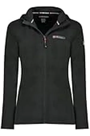 Geographical Norway Tugood Lady Warme fleece voor dames, warm, ritssluiting, jas, herfst, winter, lente, warm, lange mouwen, trui, bont, zacht, comfort voor buiten ( XL), , XL