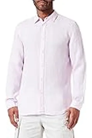 Benetton Shirt 5BKU5QJG8, paars 937, XL heren, , XL