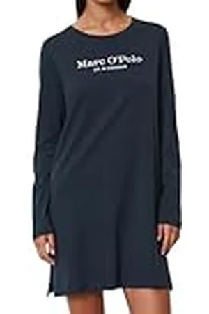 Marc O’ Polo Marc O´Polo Dames Mix & Match Dress Night Shirt, Navy, Large, , L