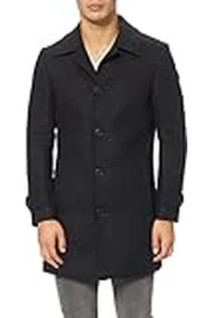 Hackett Heren DBLE FACE NAVY HBONE Jacket, , 46