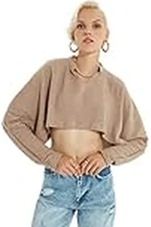 Trendyol Dames Crop Gebreide Blouse, M