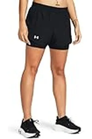Under Armour UA Woven Wdmk Shorts, Red Solstice / / Zwart, MD, , XXL