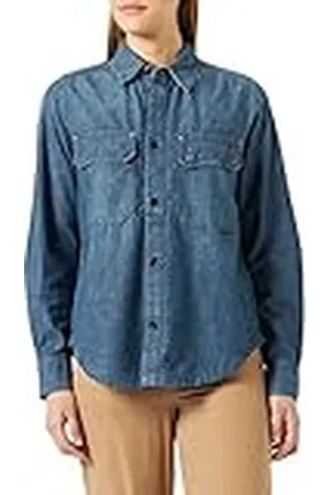 G-Star Raw Evergreen Shirts met flap pocket voor dames, , S