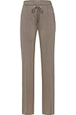 Brax By Brax Dames Peggy slip met trekkoord, flared broek, , 50