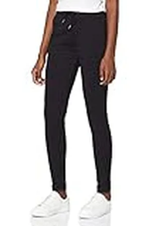 Ichi IHKATE PA2 Sweatbroek voor dames, relaxbroek met stretch, smalle snit met elastische tailleband, , S