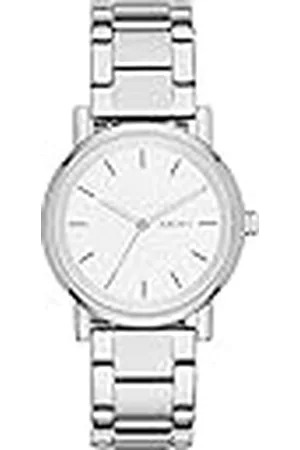 DKNY SoHo driehandig roestvrij stalen horloge