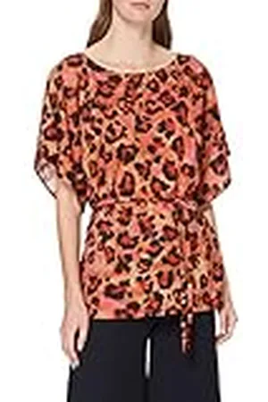 French Connection Dames Bayer crêpe lichte riem top blouse, , M