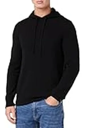 7 for all Mankind Hoodie Cashmere w/Stitch Detail Black, , L