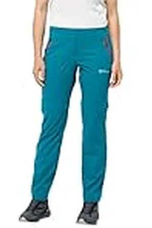 Jack Wolfskin Wanderthirst wandelbroek, Tile Blue, 44 dames, , 42