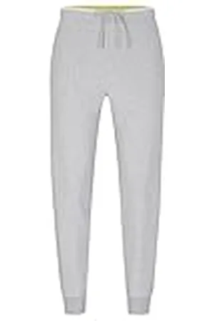 HUGO BOSS Heren Hadiko 1 joggingbroek van katoenmix met zijstrepen, , XXL