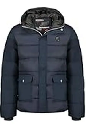 Geographical Norway Altop Heren Parka, lang, warm, herfst, winter, waterdicht, waterafstotend, bontjas, outdoor, winddichte jas, heren ( 3XL), , 3XL