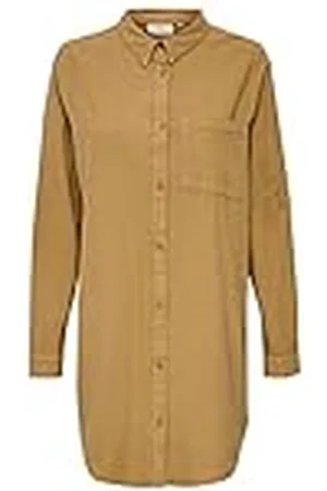 Kaffe Damesshirt met lange mouwen, losse pasvorm, Kanaya, tuniek, dames, , 32