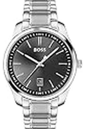 HUGO BOSS 1513707 analoog klassiek kwartshorloge voor heren met roestvrijstalen armband