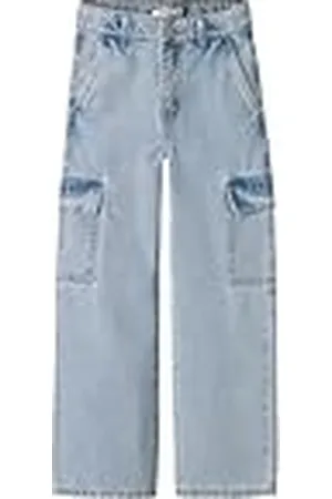 NAME IT Nkfrose Hw Wide Cargo Jeans 6190-Bs Noos, , 146