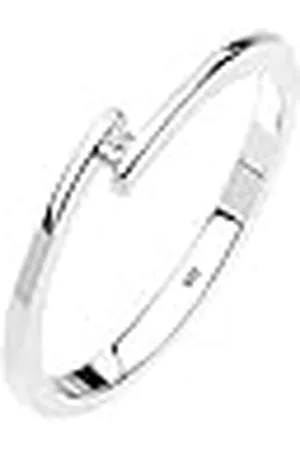 Elli DIAMONDS Ring Dames Verlovingsring met Diamant (0.015 ct.) in 925 Sterling