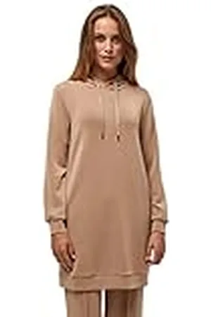 Peppercorn Dames Dicette Sweat Dress, 0331 Naturel Beige, XL