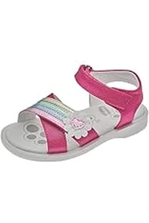 chicco Fuchsia Sandaal Met Dubbele Klittenbandsluiting, Meisjes En Meisjes, , 25 EU, Design in Italië