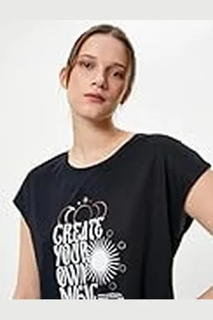 Koton Dames mouwloos sport-T-shirt Back Cut Out Detail Modal Stof Light Touch, , XS