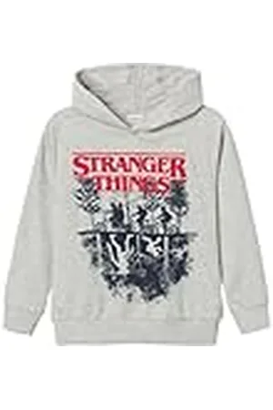 NAME IT Nkmfinny Strangerthings Sweat Wh Unb Bfu, , 116 cm